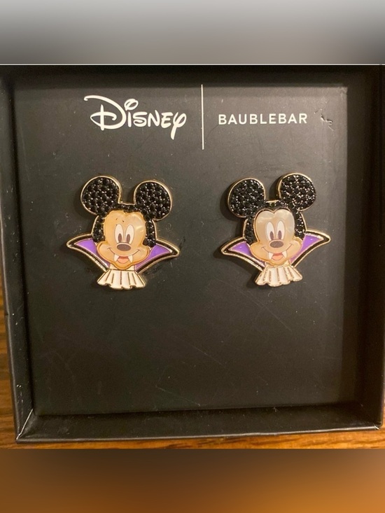 BaubleBar Jewelry - BaubleBar Disney Mickey Mouse Vampire Earrings